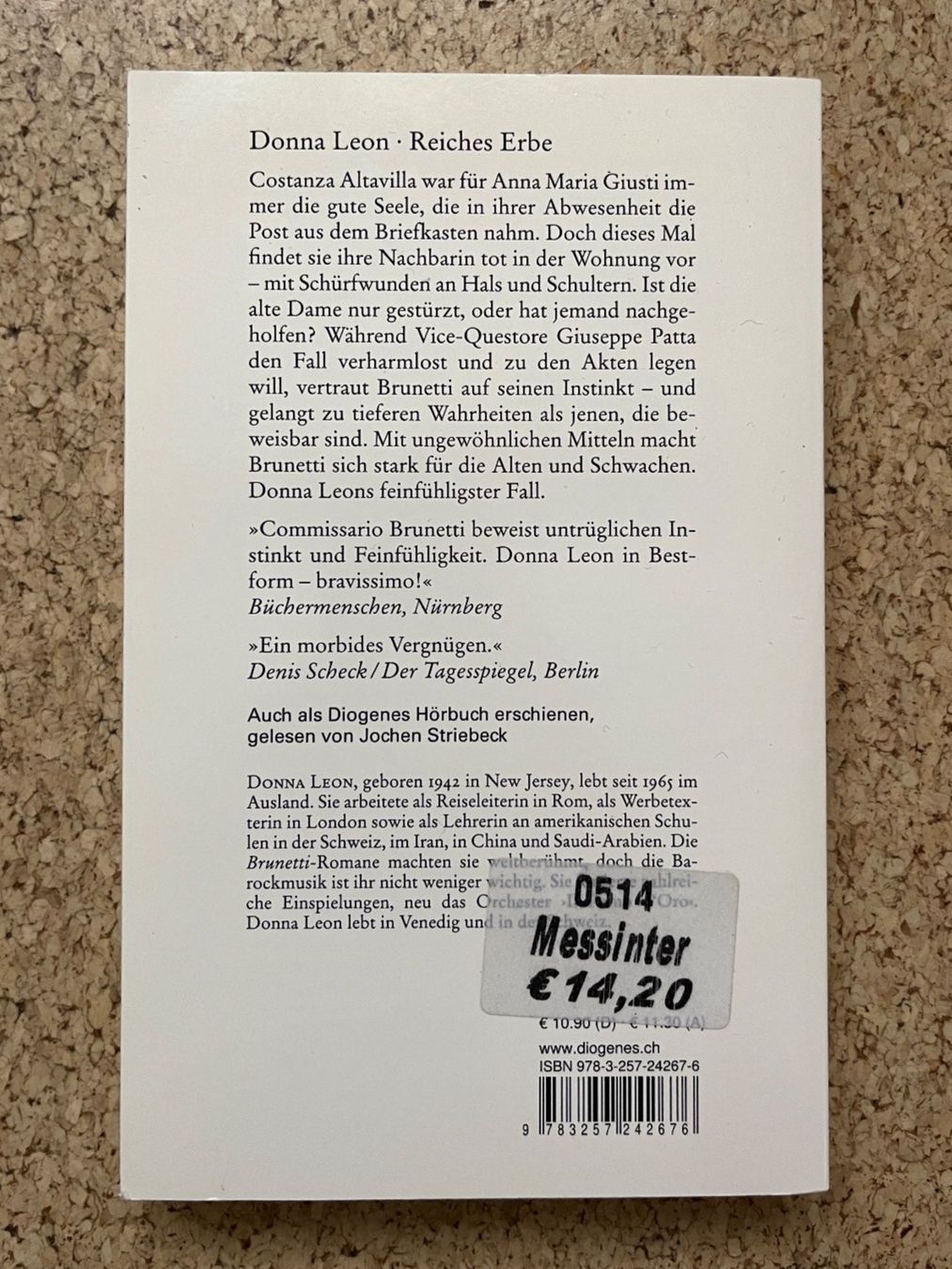 Libri: Bücherpaket - 5x Buch von Donna Leon – Usato da Grosswangen venduto da Vita500 3
