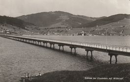 AK - Sihlsee mit Willerzell - gel. 19.1940
