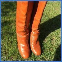 Elegante Damen Lederstiefel