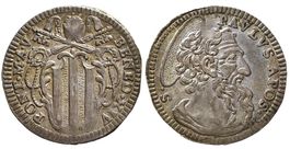 Italien, Rom, Grosso A. V (1744)