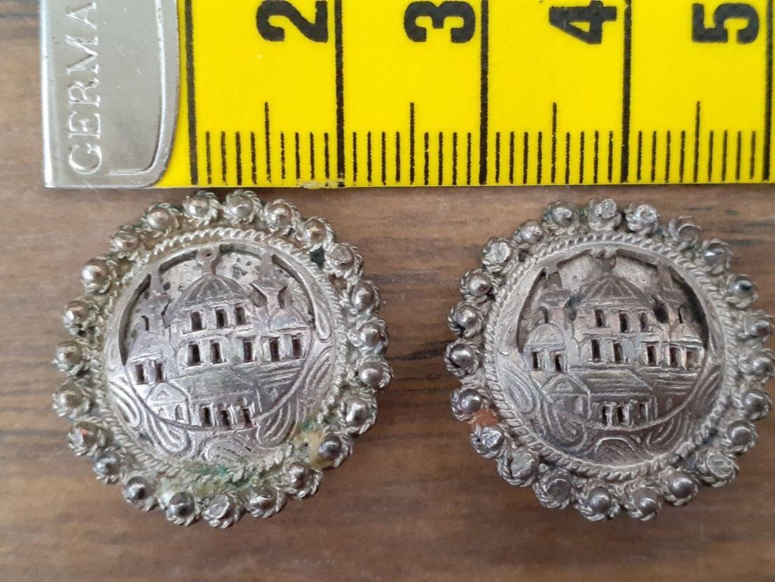 Orecchini pendenti & Orecchini a lobo: Ohrclips Vintage Silber Blaue Moschee – Usato da Mörschwil venduto da wunderkiste44 7
