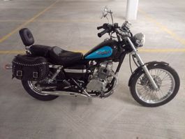 Honda Rebel CA 125ccm   Black & Blue