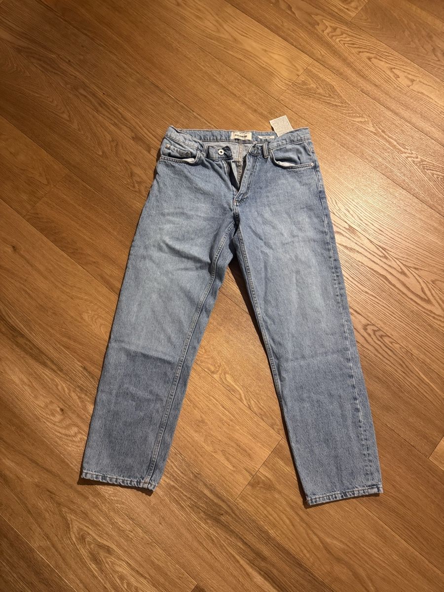 Pull&Bear Jeans: Pantalon bleu Pull&Bear – Gebraucht aus Le Mont-sur-Lausanne von nat_kt2b