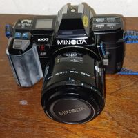 MINOLTA 7000 Kamera mit 50mm 1:2.8 Makroobjektiv