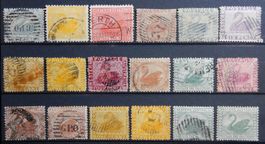 Western Australia Lot mit alten Werten IV
