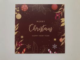 Dankeskarte Weihnachten / Neujahr (1)