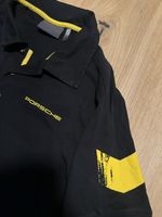 Herren Polo shirt Porsche schwarz Grösse M guter Zustand