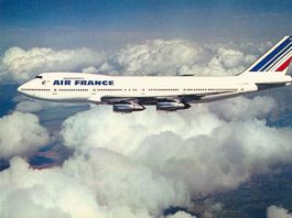 B747 - Boing Jumbo AIR FRANCE + c1970