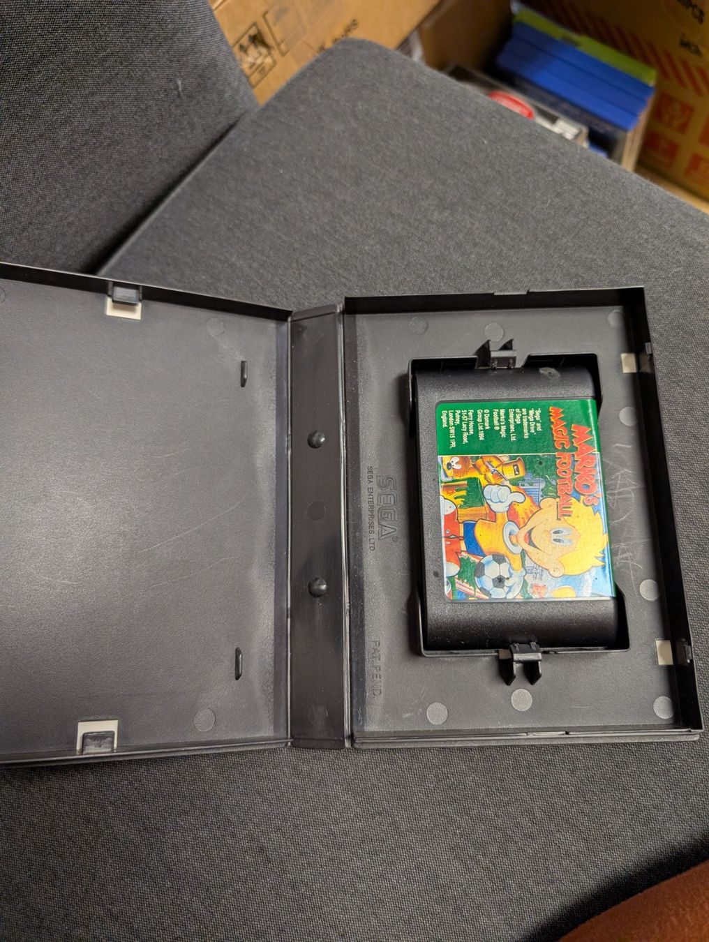 Spiele: Marko's magic football Sega Mega Drive – Gebraucht aus Giubiasco von Ticinerd 2
