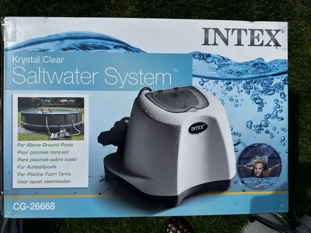 Intex Frame Pool Set: Familien Pool 4x2x1, komplett 5
