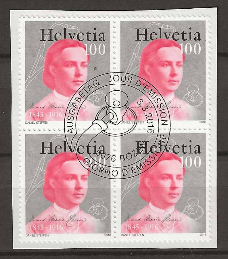 Tutti i francobolli: B1579 - Marie Heim   B4 1er jour – Usato da Trélex venduto da Phil_Albert
