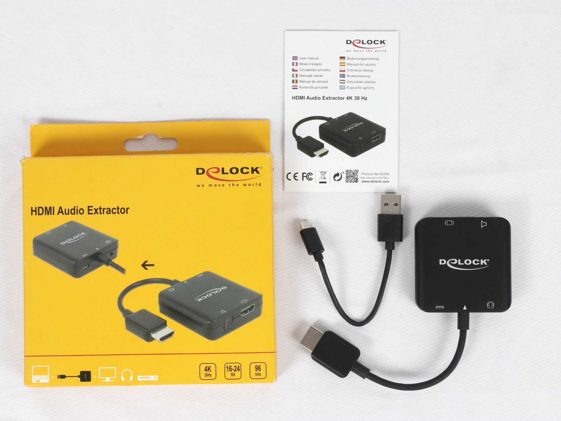 Convertisseurs: DELOCK HDMI Audio Extractor – Neuf (Voir description) à Steinen par Restwert_Steinen