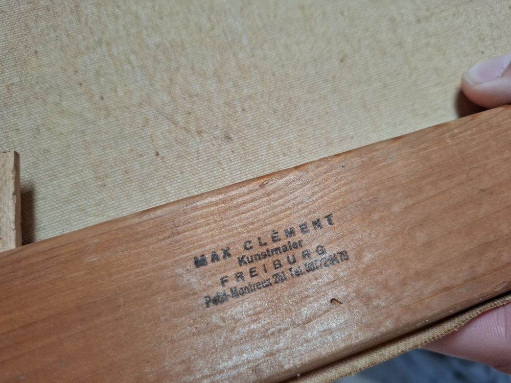Originalgemälde von Max Clement (1961) (Gebraucht) in Port für CHF 160 ...