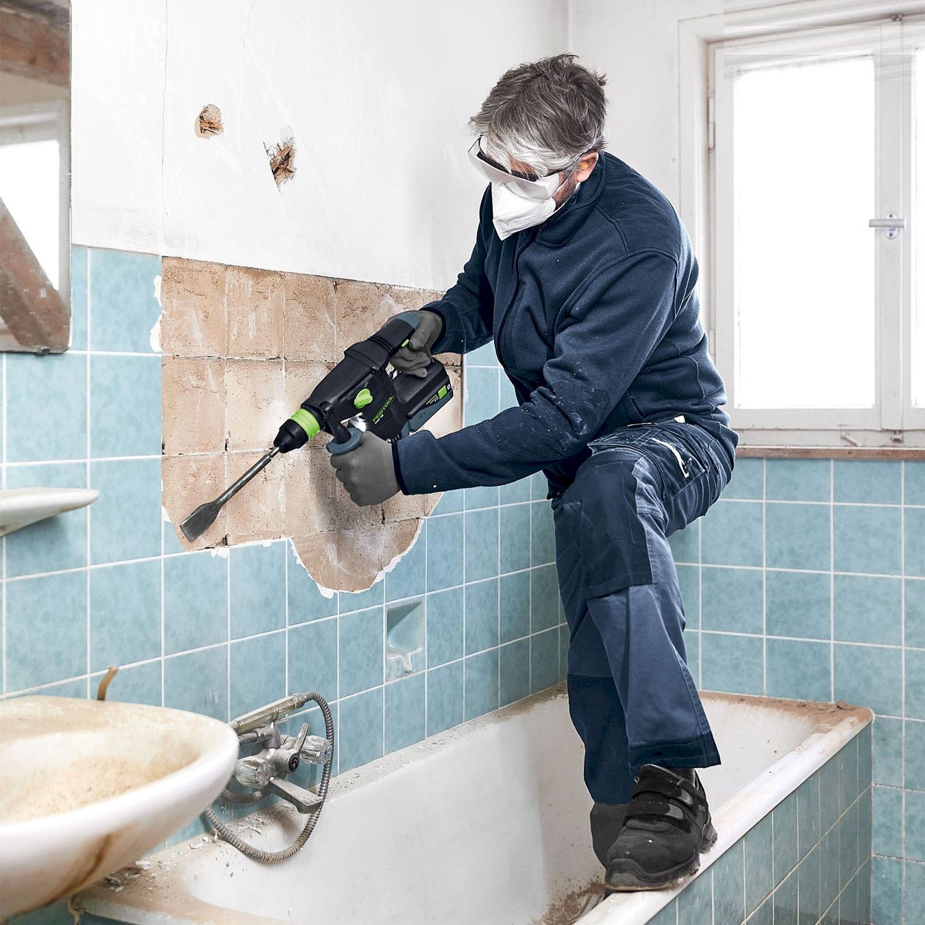 Festool Trapani: Festool KHC 18 EB-Basic Akku-Kombihammer – Nuovo e nell'imballaggio originale da Bottighofen venduto da zaap 8