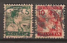 PJ015 - Pro Juventute 1915 obl.