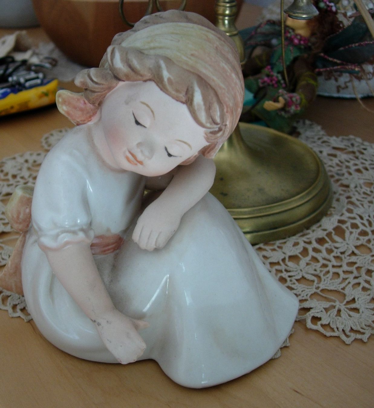 Figuren: PORZELLAN Figur - Mädchen – Gebraucht aus Basel von Grbina64 3