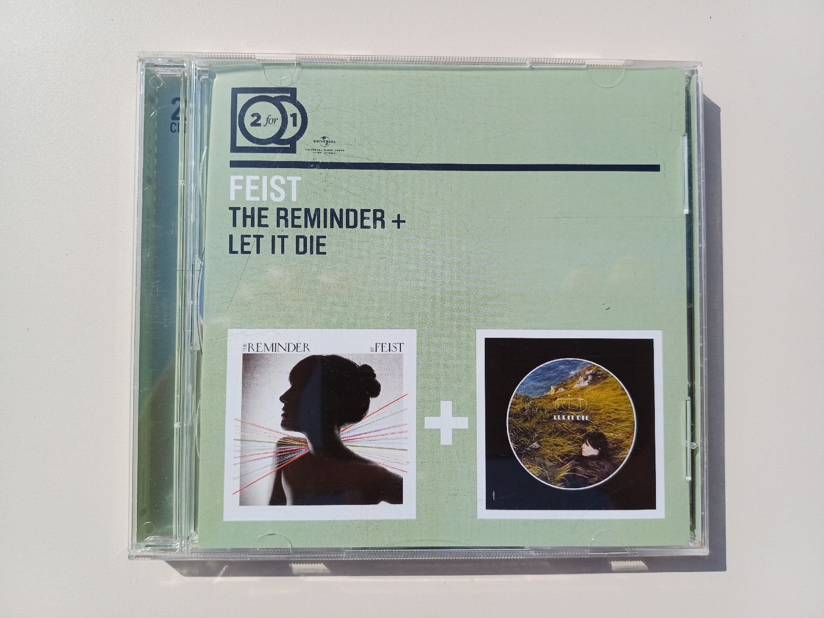 CD: Feist "The Reminder" + "Let it die" CDx2 – Nuovo (secondo la descrizione) da Begnins venduto da Drastic-Sound