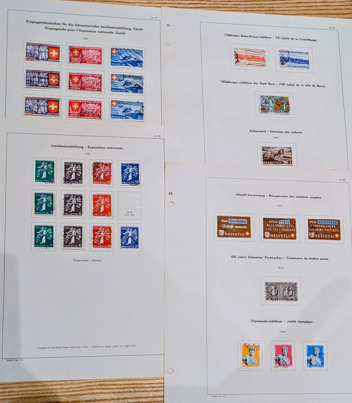 Album: Briefmarken ab 1862 – Usato da Kandersteg venduto da alfi30 4