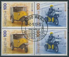 2013 - Europa - Zusammenhängende - Ersttag Stempel ET