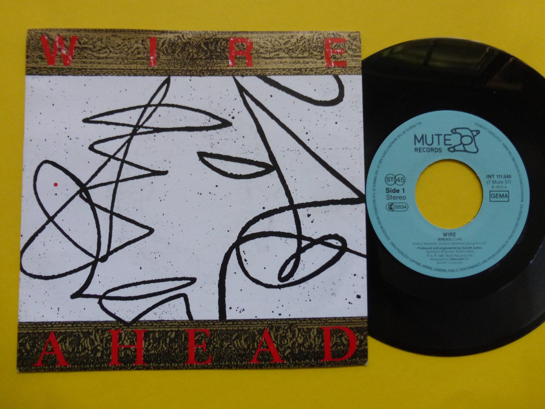 Dischi in vinile: Wire – Ahead – Usato da Zürich venduto da Swiss57
