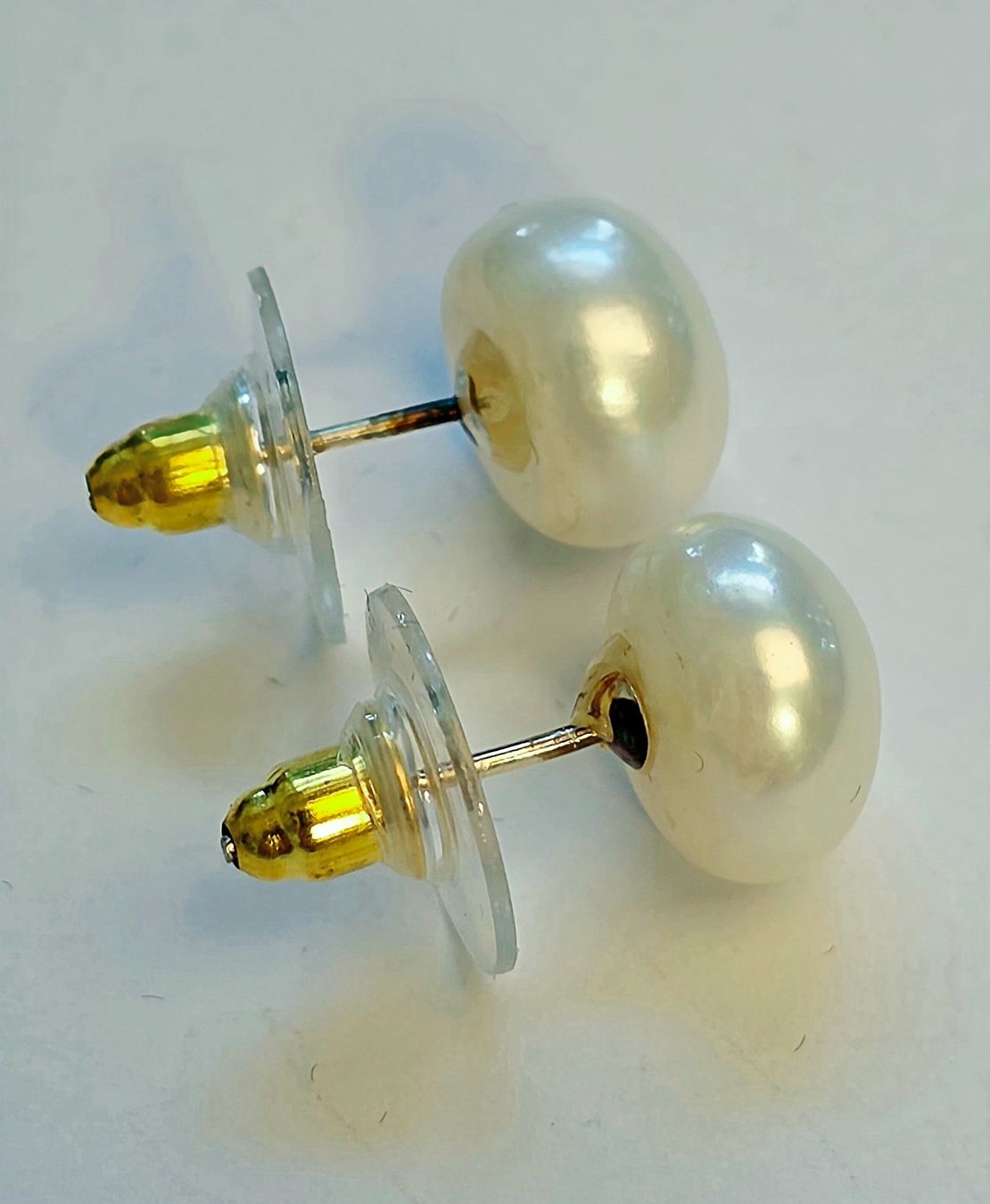 Boucles d'oreille: Ohrstecker Perlen hellrosa 11 mm Neu – Neuf (Voir description) à Zürich par ben_mn5h 3