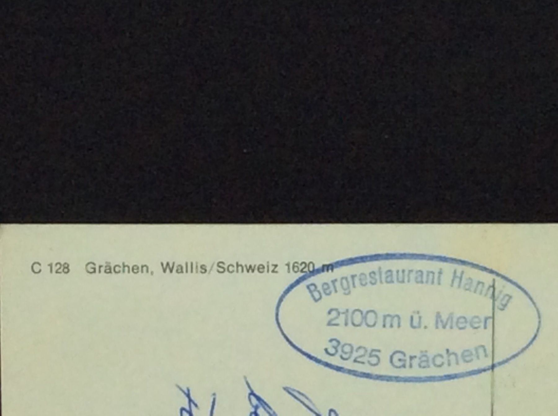 Cartoline postali: Grächen - Wallis / Schweiz – Usato da Widnau venduto da Brusi9 2