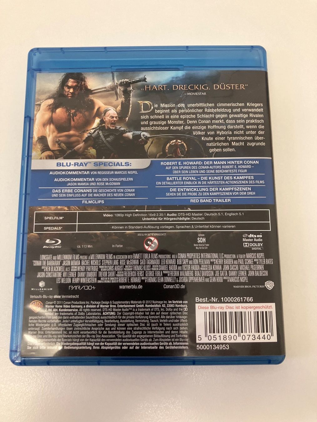 Tutti i DVDs: Conan (Blu-ray) Jason Mamoa – Usato da Arbon venduto da Sugofresser 1