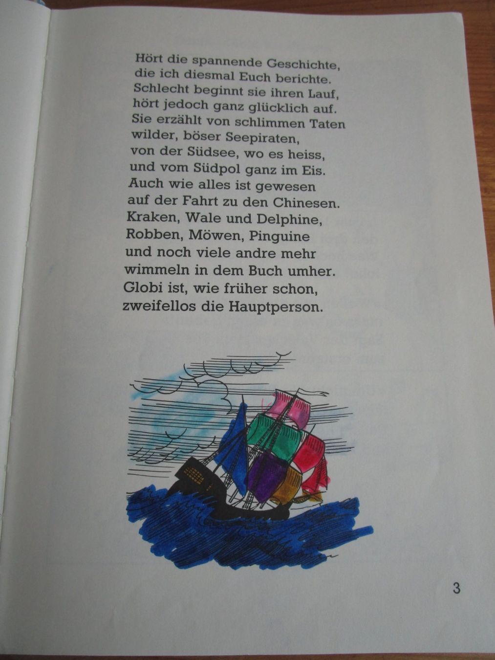 Libri: Globi der Seefahrer, 1. Auflage 1986 – Usato da Binningen venduto da Oldfashion 2