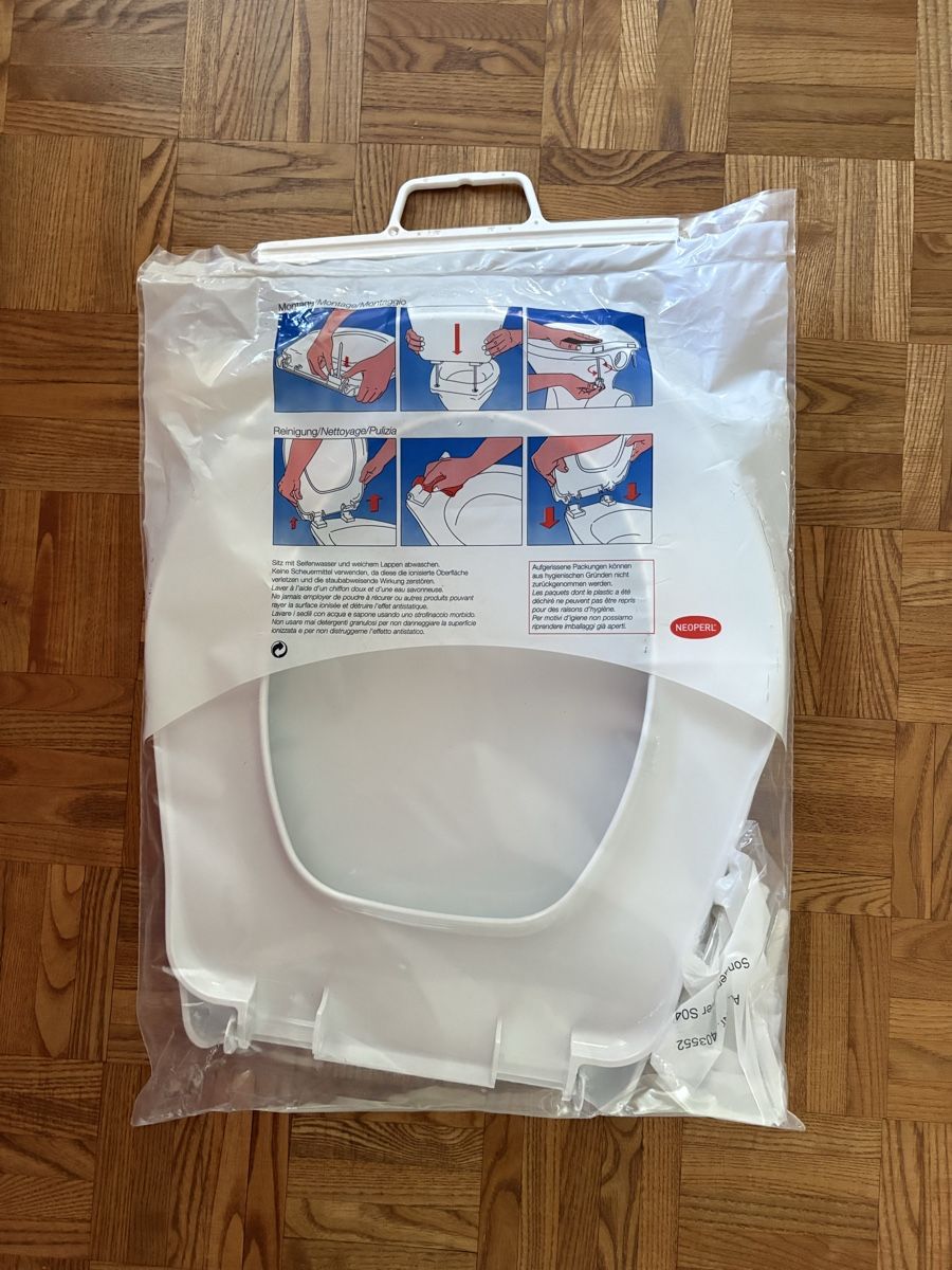 WC: Neu WC-Sitz von OwoLine Saniform Lux – Neu und originalverpackt aus Binningen von Pixy67 1