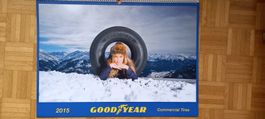 © GOODYEAR KALENDER *** WIE NEU *** 2014 + 2015 ***GOOD YEAR
