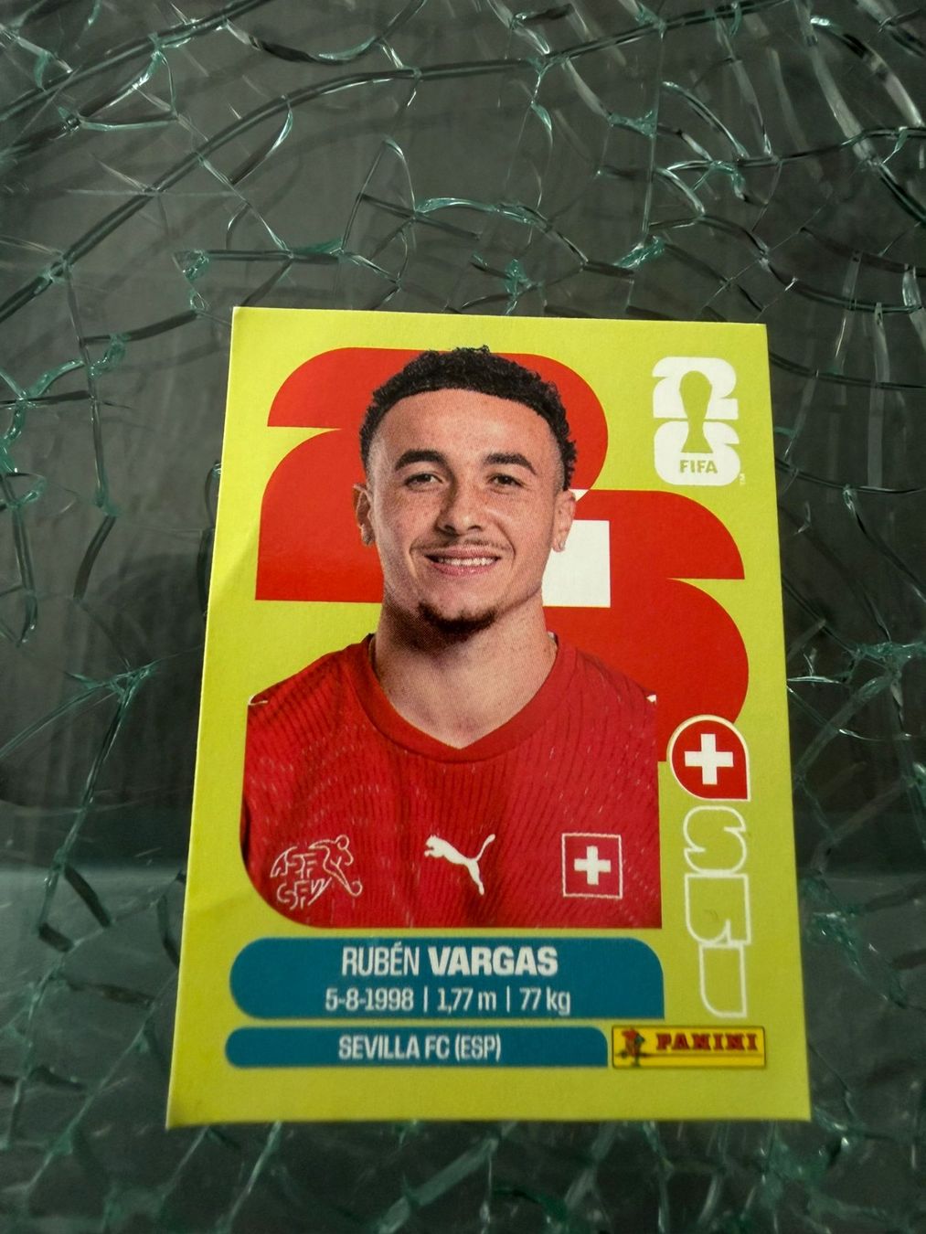 Panini Carte collezionabili: WM 2026 - Panini - Ruben Vargas - SUI 18 – Usato da Pfäffikon ZH venduto da Marcodesi76