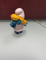 Figurine Schtroumpfette vintage robe blanche 💙 jouet
