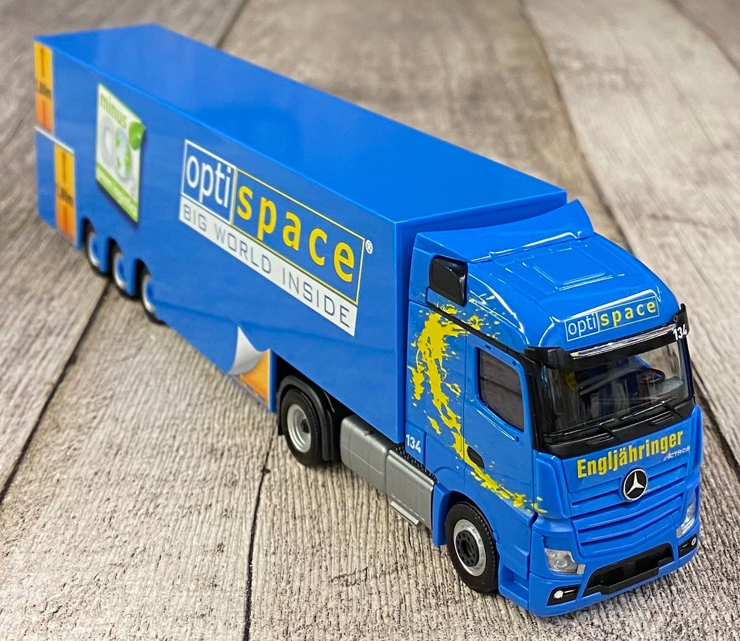 Herpa Kit di modellismo & Modellini statici: Herpa Truck 912617 "Opti Space" – Nuovo e nell'imballaggio originale da Sursee venduto da Toni-SpielSursee