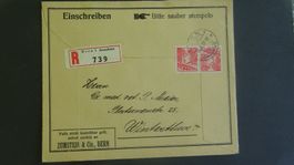 28.X.37. ZUMSTEIN BERN BRIEF; KEHRDRUCK