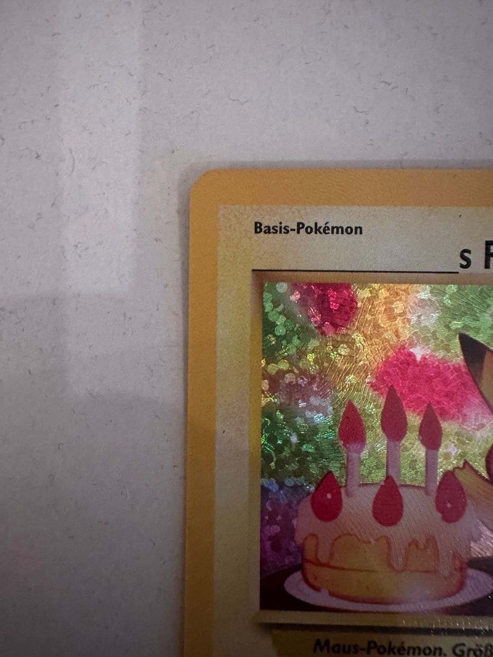 Pokémon Carte collezionabili: Birthday Pikachu 2021 DE Pokémon Celebrations – Nuovo (secondo la descrizione) da Vordemwald venduto da MoviesAndGames 1