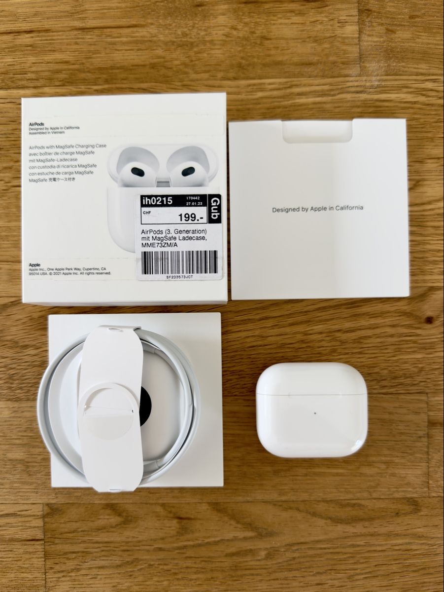Apple Cuffie: Apple AirPods 3. Generation – Usato da Büetigen venduto da Naschle 1