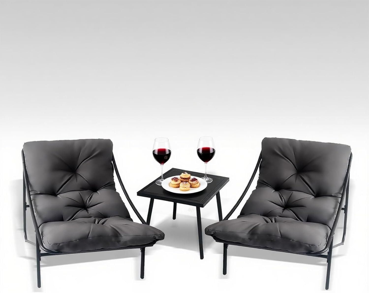 Sessel: Gartenlounge Set, 2 Stühle + Tisch, NEU!!! – Neu und originalverpackt aus Gränichen von omniadeals 2