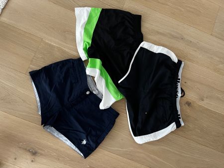3x Badehose / Badeshorts, dunkelblau, Gr. M