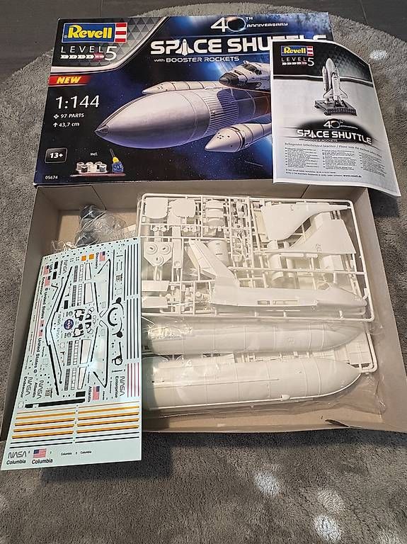 Revell Modellbausätze & Standmodelle: REVELL Set Space Shuttle m.Booster Rockets, 40th Anniv. Ed. – Neu (gemäss Beschreibung) aus Liedertswil von sae01 1