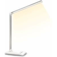 Schreibtischlampe Tischleuchte Leselampe LED dimmbar mit USB