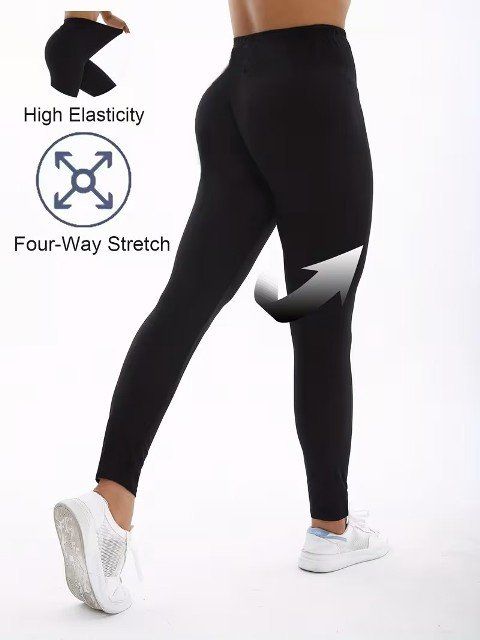 Leggings: Leggins schwarz Gr. M, 2 Stk. **Neu** – Nuovo (secondo la descrizione) da Stehrenberg venduto da AB-C 2