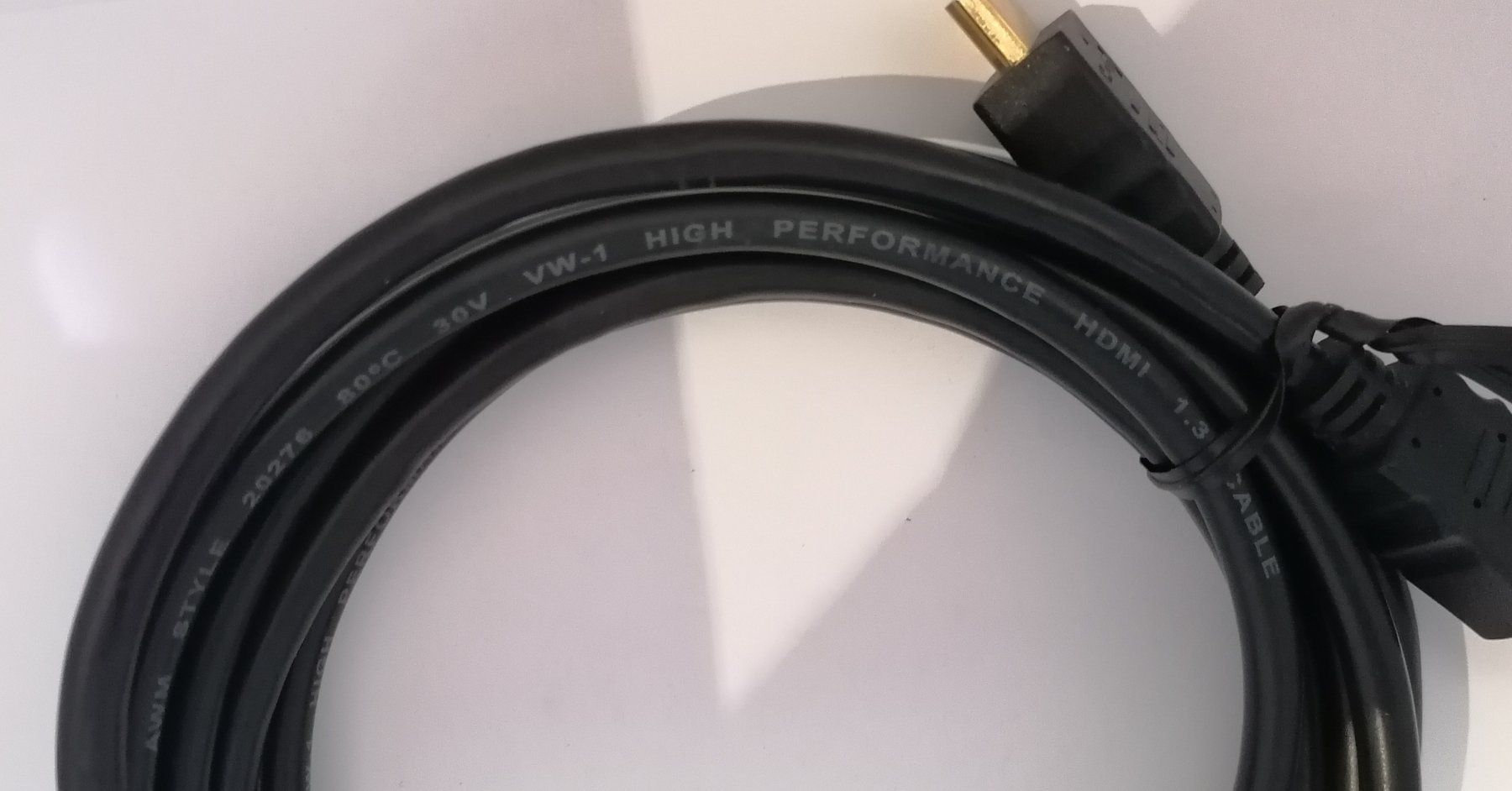 Kabel: HDMI-Kabel 1.3, High Performance, 3.0m, Fabrikneu – Neu und originalverpackt aus Unterengstringen von Tnovus 6