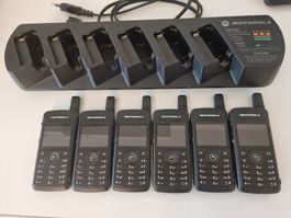 6x Motorola SL4000 DMR Handfunkgeräte