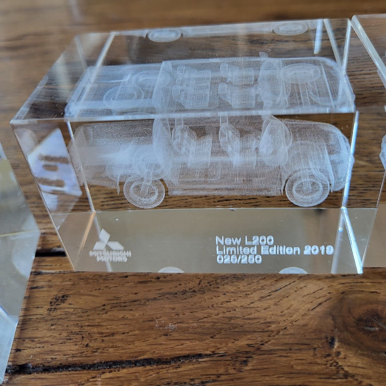 Gläser: 5 Mitsubishi 3D Glasblöcke – Gebraucht aus Kägiswil von Megafi56 2