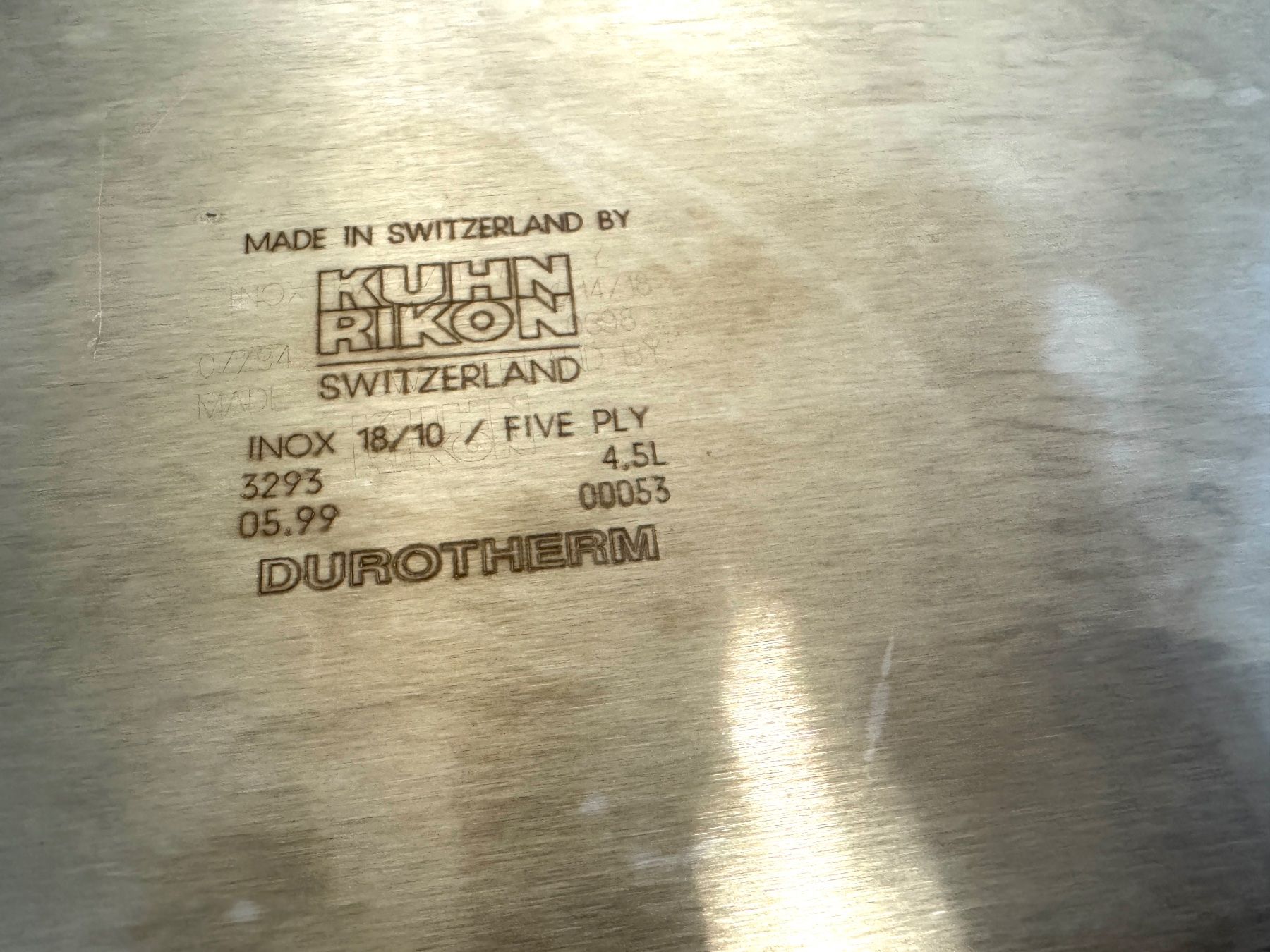 Durotherm Pentole: Durotherm Bräter Kuhn Rikon 1999 – Usato da Rothrist venduto da Luckywinner 5