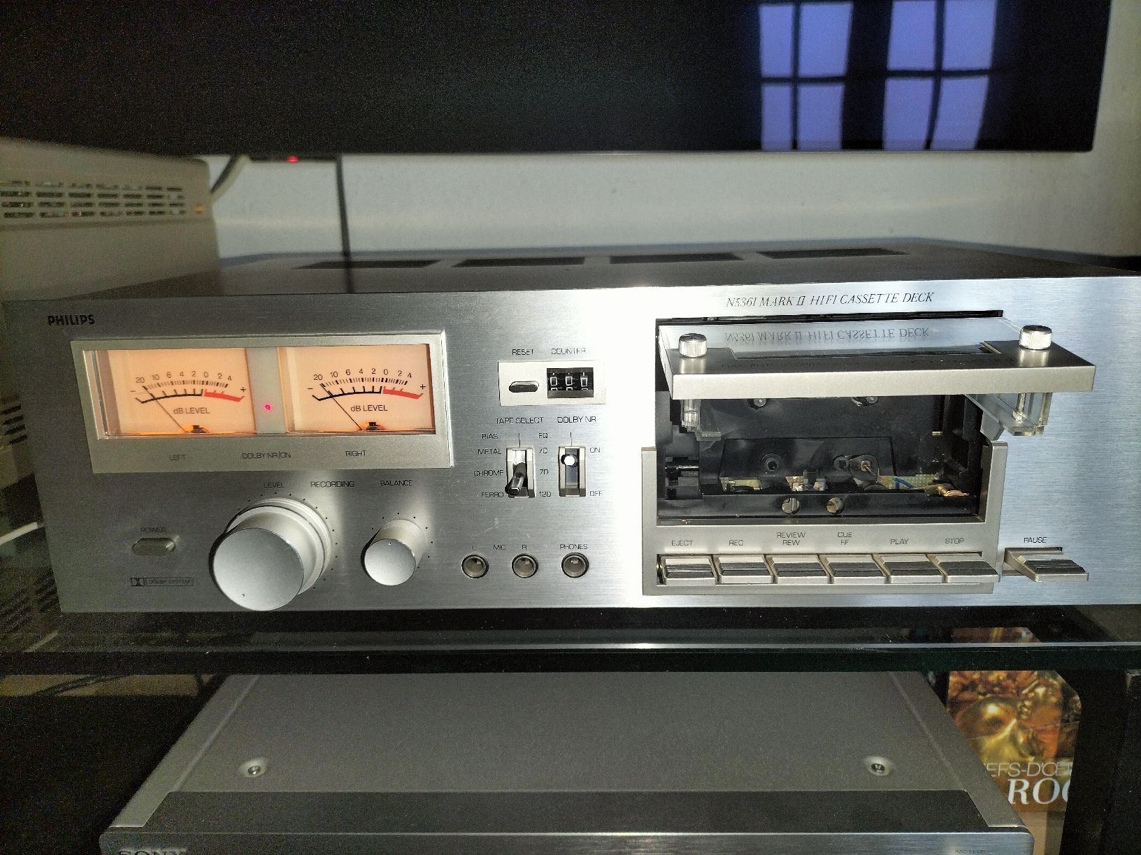 Philips Amplificatori: PHILIPS Vintage Stereoanlage 4 Elemente + – Nuovo (secondo la descrizione) da Lamboing venduto da Pyewacket19001 2