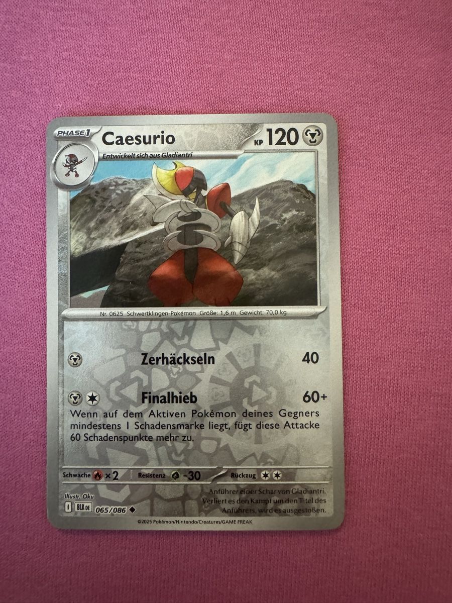 Pokémon Carte collezionabili: Pokemon Caesurio Reverse Holo 65  (Schwarze Blitze) – Nuovo (secondo la descrizione) da Winterthur venduto da Bursa.16