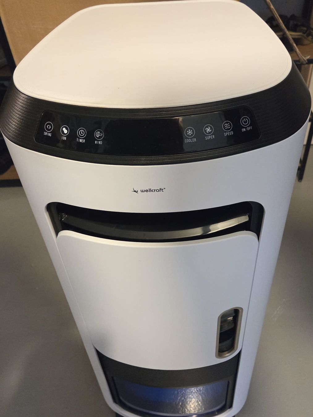 Wellcraft Ventilatori: Wellcraft Kühlventilator 1200 – Luftkühler mit Wassertank – Usato da Zürich venduto da TrainerX 2