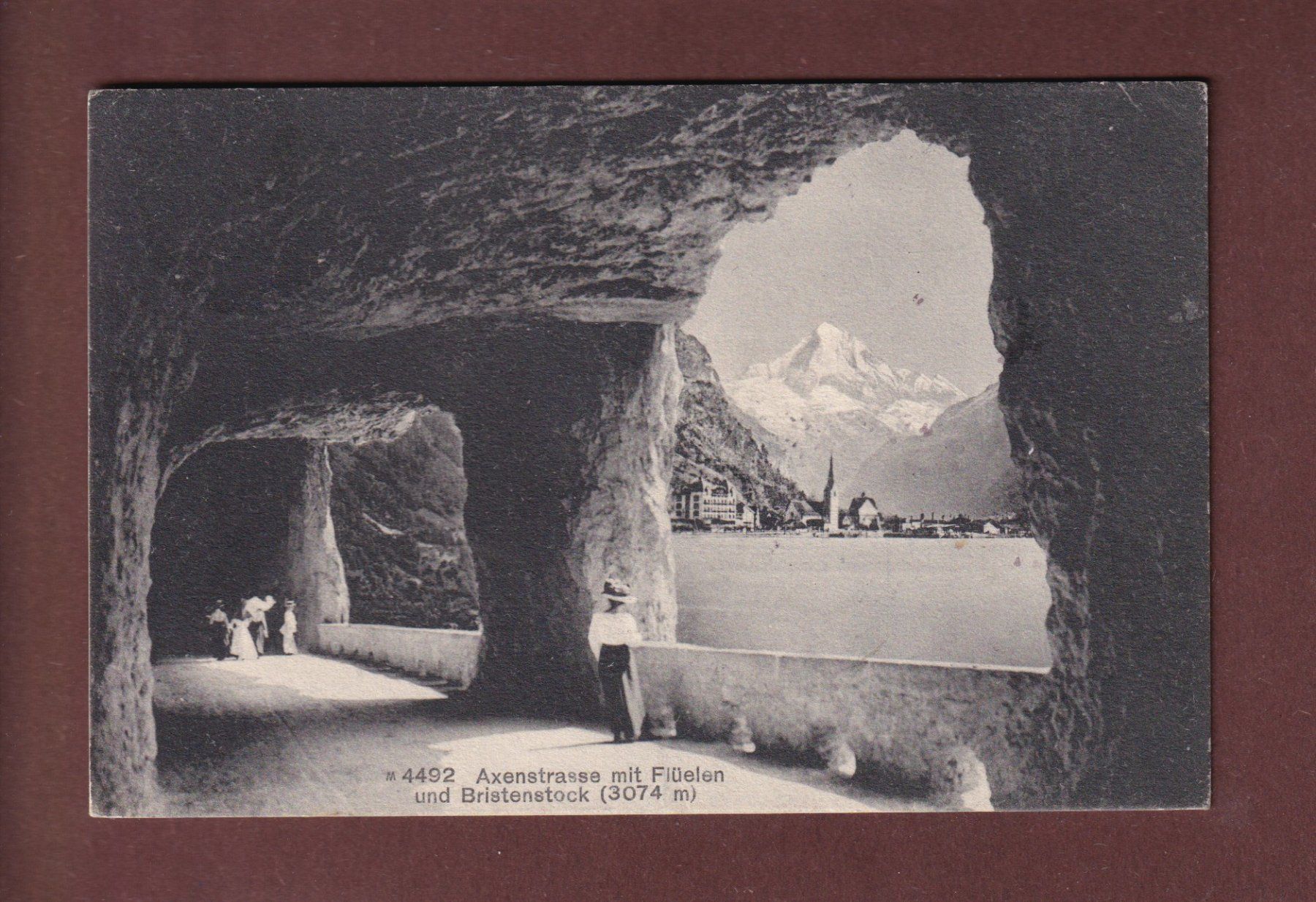 Cartes postales: AXENSTRASSE - Leute - 1913 – D'occasion à Pully par nicecards-shop
