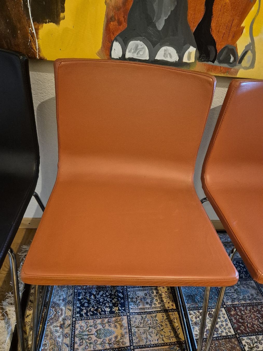 Ikea Chaises: 2 IKEA BERNHARD fauteuils en cuir – D'occasion à Prangins par Dronning 2
